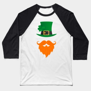 St Patrick's Day Leprechaun Baseball T-Shirt